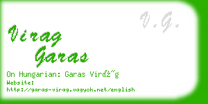 virag garas business card